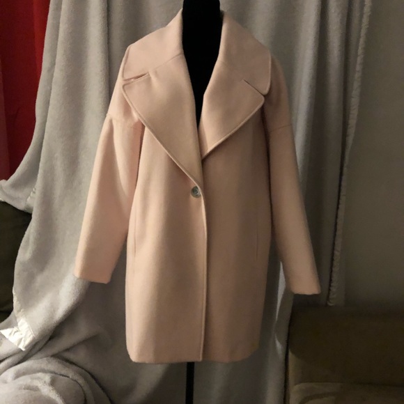 Calvin Klein Jackets & Blazers - Pale pink Calvin Klein coat mid-length